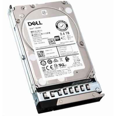 DELL 2.4TB 10k 512e SAS ISE 12Gbps 2.5in Hot Plug CK R250,R350,R450,R550,R650,R750,T550