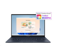 ASUS NTB Zenbook 14 (UX3405CA-OLED381X), Ultra 7 255H, 14" 1920 x 1200, 32GB, 1TB SSD, Intel Arc, W11 Pro, Blue