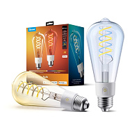 Govee Smart žárovka ST64 RGBWW 5W-40W 500lm E27 Long Life, Matter (2ks)