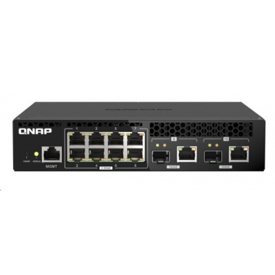 QNAP switch QSW-M2108R-2C (8x2,5GbE,2x10GbE RJ45/SFP+)