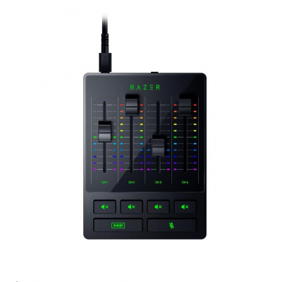 Razer směšovač zvuku Audio Mixer, analogový, USB-C