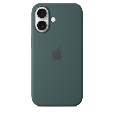 APPLE iPhone 16 Silicone Case with MagSafe - Lake Green