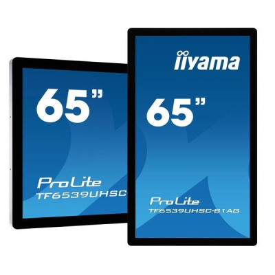 iiyama ProLite TF6539UHSC-B1AG, 165 cm (65''), Projected Capacitive, 4K, black