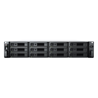 Synology RS2423+ RackStation (4C/Ryzen V1780B/3,35-3,6GHz/8GBRAM/12xSATA/2xUSB3.2/1xeSATA/2xGbE/1x10GbE/1xPCIe)