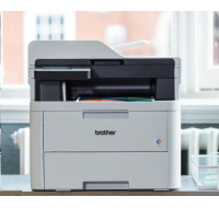 BROTHER multifunkce color LED MFC-L3740CDW - A4 18ppm 512MB 250listů USB WIFI LAN ADF50 duplex fax