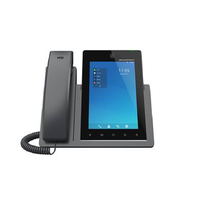 Grandstream GXV3470, IP video-telefon s Androidem 11, 16 linek, 16 SIP účtů, 2MPx CMOS kamera, Wi-Fi, 7" LCD