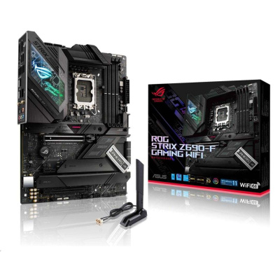 BAZAR - ASUS MB Sc LGA1700 ROG STRIX Z690-F GAMING WIFI, Intel Z690, 4xDDR5, 1xDP,1xHDMI - Po opravě (Bez příslušenství)
