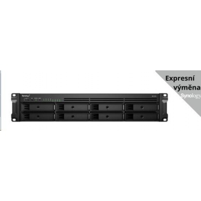 Synology RS1221RP+ RackStation (4C/Ryzen V1500B/2,2GHz/4GBRAM/8xSATA/2xUSB3.2/4xGbE/1xPCIe/RP)