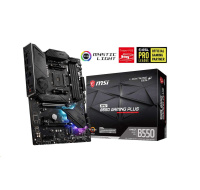 BAZAR - MSI MB Sc AM4 MPG B550 GAMING PLUS, AMD B550, 4xDDR4, VGA, ATX - Poškozený obal (Komplet)