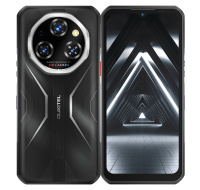 Rugged Smartphone Oukitel WP55 Pro 5G D-7025 16GB 512GB 11000-33W A15, Slim, 108MP Cam, Black [No Charger]