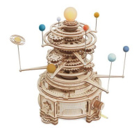 RoboTime 3D dřevěné mechanické puzzle Planetárium