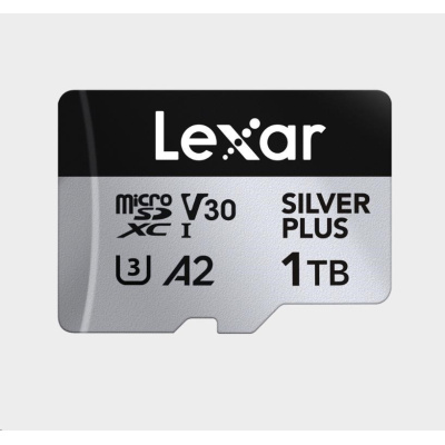 Lexar microSDXC Professional SILVER Plus UHS-I/U3/A2/4K R205/W150 (V30) 1TB