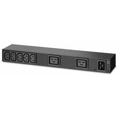 APC Rack PDU, Basic, 0U/1U, 100-240V/20A, 220-240V/16A, (7) C13, (2) C19, IEC-320 C20