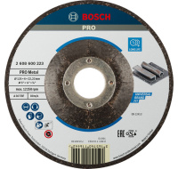 Bosch hrubovací kotouč PRO Metal, 125 × 6 × 22,23 mm, oSa