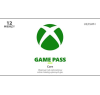 Xbox Game Pass Core – 12 - měsíční členství
