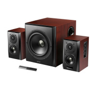 EDIFIER reproduktory S350DB, 150W, hnědá