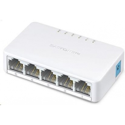 MERCUSYS switch MS105 (5x100Mb/s, fanless)