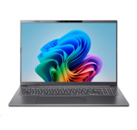 ACER NTB Aspire 16 AI (A16-11M-X3AU),Q Snap X1-26100,16"WUXGA,32GB,1TB SSD,QAdreno,W11H,Gray