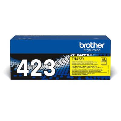 BROTHER Toner TN-423Y pro HL-L8260CDW/HL-L8360CDW/DCP-L8410CDW, 4.000 stran, Yellow