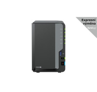 Synology DS224+ DiskStation (4C/CeleronJ4125/2,0-2,7GHz/2GBRAM/2xSATA/2xUSB3.2Gen1/2xGbE)