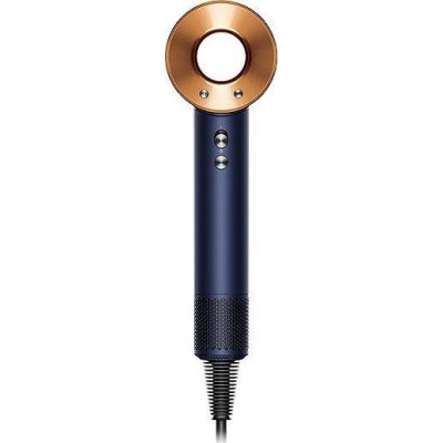 Dyson Supersonic HD07 T3/T4 fén, 1600 W, 3 rychlosti, 4 teploty, koncentrátor, pruská modrá/měděná