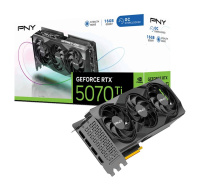 PNY VGA Nvidia GeForce RTX 5070 Ti 16GB OC Triple Fan, RTX 5070 Ti OC, 16GB GDDR7, 3x DP, 1x HDMI