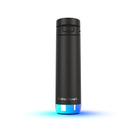 HidrateSpark PRO 2 chytrá lahev s brčkem, 621 ml, černá