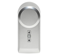 Homematic IP Pohon dveřního zámku, stříbrný - HmIP-DLD-S