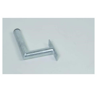 Držák antény na zeď, žárový zinek, délka 15cm, výška 20cm